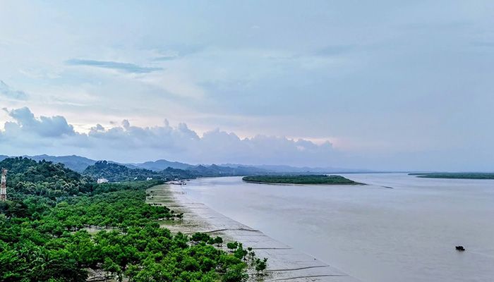 নাফ নদী। ফাইল ফটো