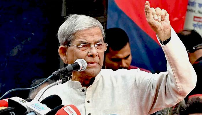 দেশের সংস্কার চাইলে ধানের শীষ ও হ্যাঁ ভোট দিতে হবে : মির্জা ফখরুল