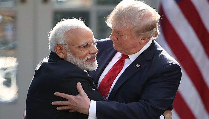 ডোনাল্ড ট্রাম্প এবং নরেন্দ্র মোদি। ছবি: সংগৃহীত