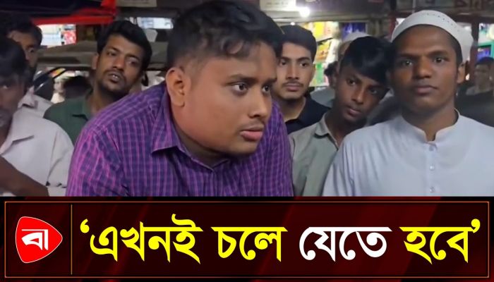 এবার সড়ক দখলমুক্ত করতে হাসনাতের অভিযান