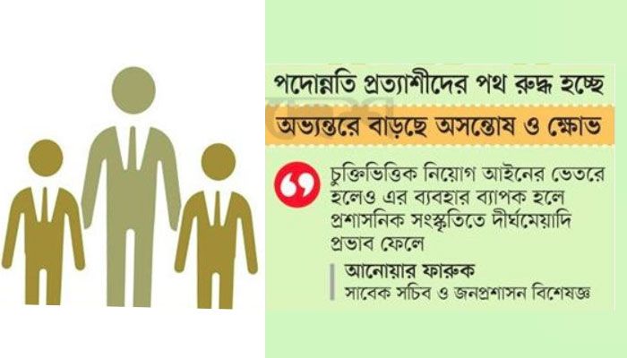সচিবসহ শীর্ষ পদে ফের চুক্তিভিত্তিক নিয়োগ