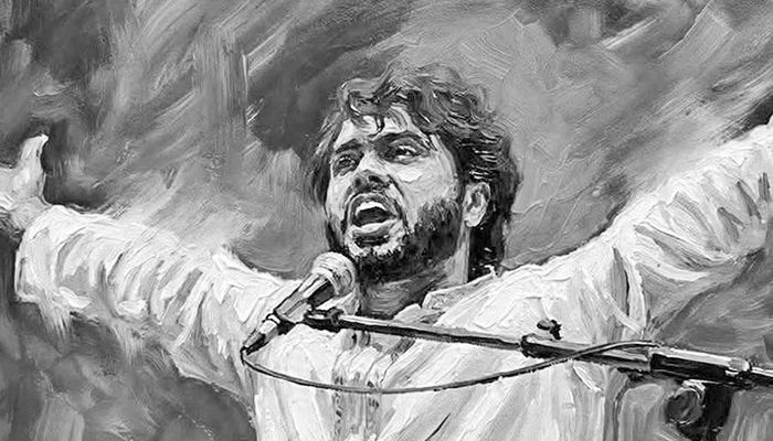ইনকিলাব মঞ্চের মুখপাত্র শরিফ ওসমান হাদি।  ছবি: প্রতিদিনের বাংলাদেশ