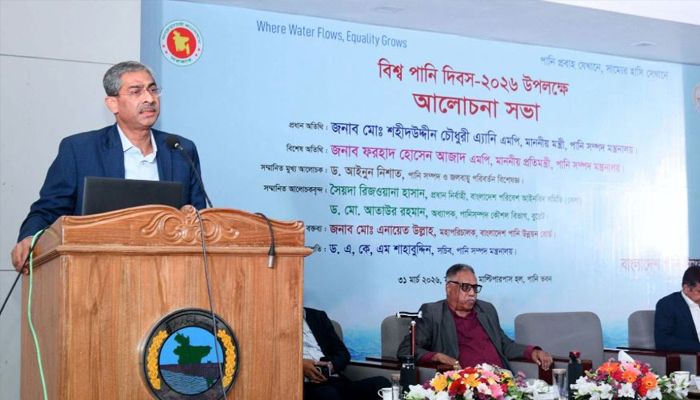 ‎টেকসই পানি ব্যবস্থাপনায় সঠিক পদক্ষেপ নিতে হবে: পানিসম্পদ মন্ত্রী 