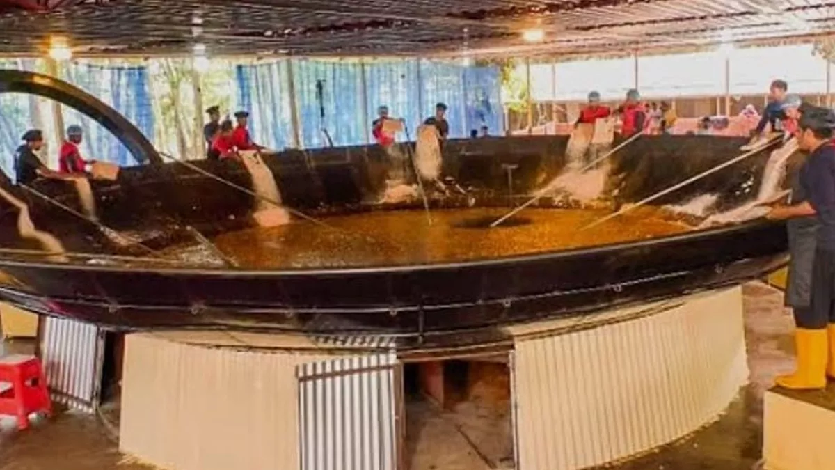 কুড়িগ্রামে বিশ্বের সর্ববৃহৎ কড়াই উদ্বোধন
