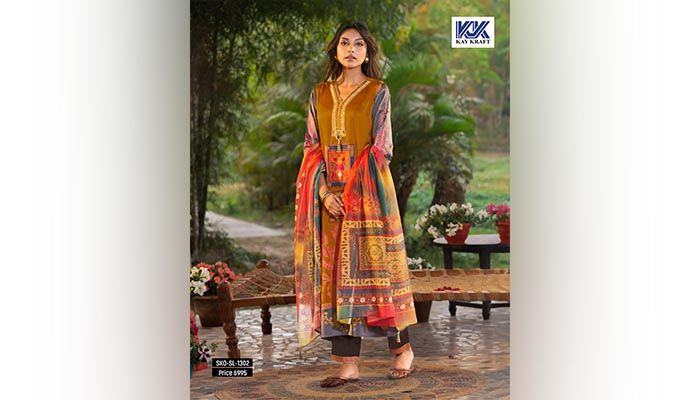 ওড়না ও সালোয়ারে যত বৈচিত্র্য 