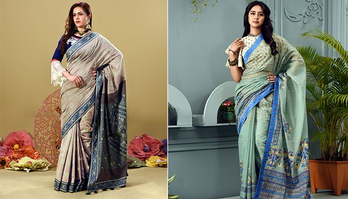 ঈদের দিনে শাড়ীতে ছোঁয়া থাকুক উৎসবের গল্প