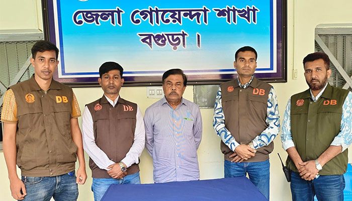 বগুড়ার সাবেক এমপি শরিফুল ইসলাম জিন্নাহ গ্রেপ্তার