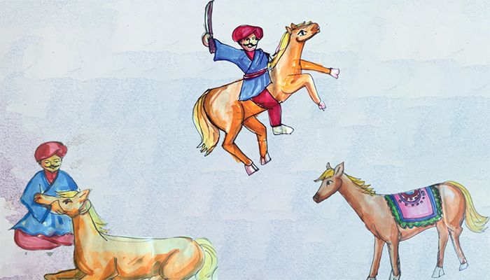রাজার ঘোড়াÑ ‘ঘোড়ার রাজা’