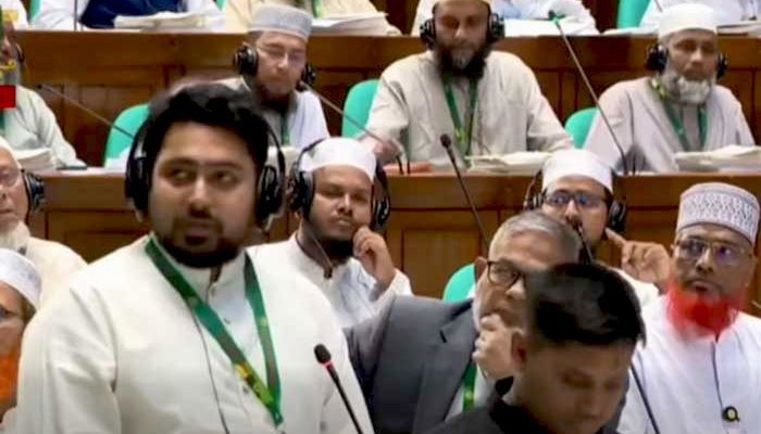 সংসদে শোক প্রস্তাবে হাদি, আবরার ও ফেলানীর নাম উপস্থাপন নাহিদ ইসলামের  
