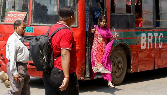 নারীদের জন্য বাস সার্ভিস চালুর নির্দেশ