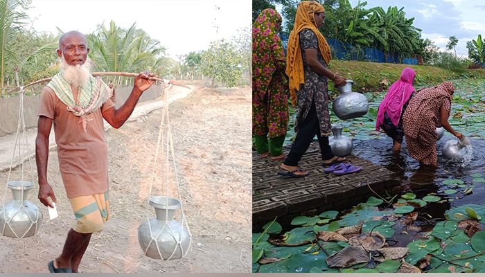 কয়রা উপকূলে তীব্র  সুপেয় পানির সংকট