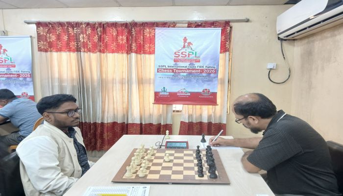 এসএসপিএল আন্তর্জাতিক দাবায় ফাহাদের জয়