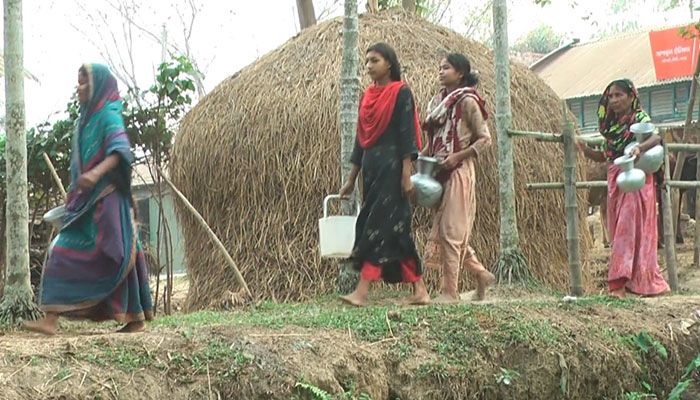 গারো পাহাড়ে সুপেয় পানির সংকটে ৩০ হাজার মানুষ