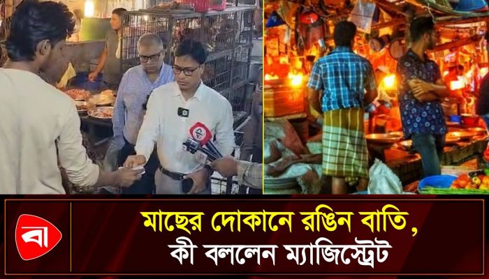 মাছ-মুরগির দোকানে ভোক্তা অধিদপ্তর কর্মকর্তার হানা