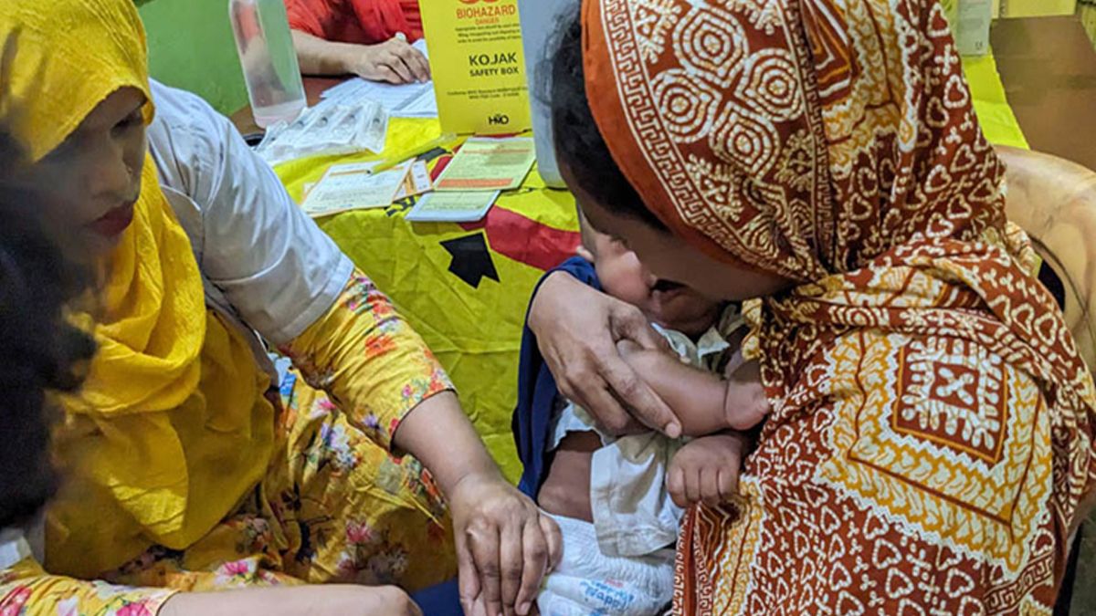 দেশে হাম-রুবেলার টিকাদান কর্মসূচি সোমবার