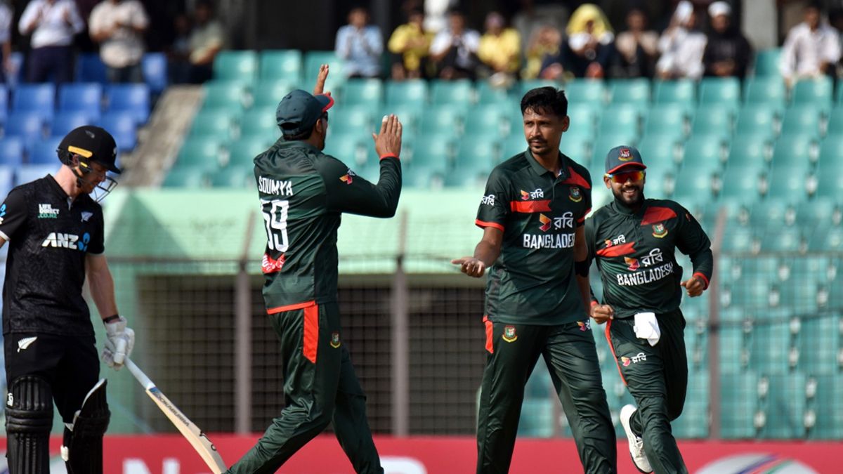 নিউজিল্যান্ডকে হারিয়ে সিরিজ জয় বাংলাদেশের 