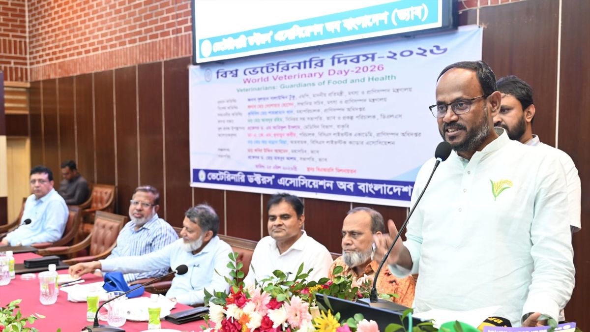 খাদ্যে স্বয়ংসম্পূর্ণতা অর্জনে প্রাণিসম্পদ খাতের বিকল্প নেই: প্রাণিসম্পদ প্রতিমন্ত্রী