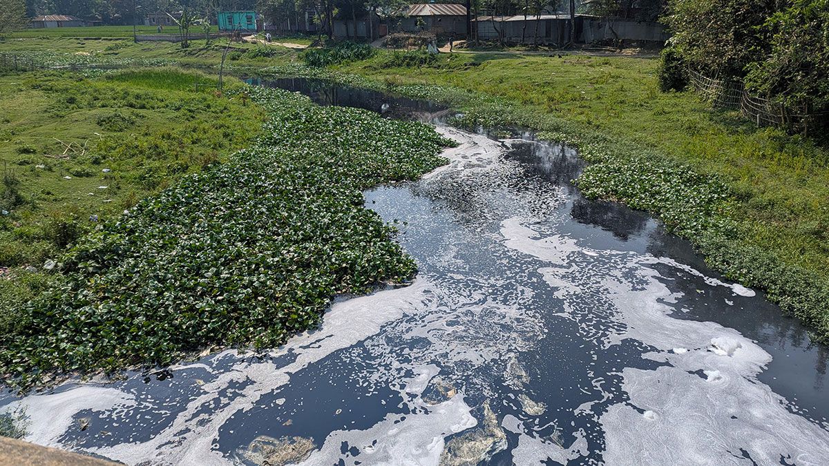 রংপুরের ঐতিহ্যবাহী কেডিখাল এখন ভাগাড়