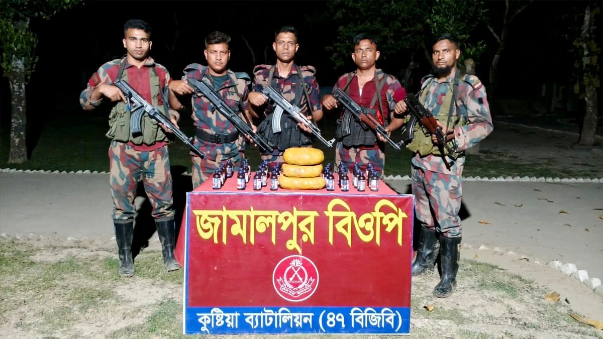 কুষ্টিয়া সীমান্তে ২৪ লাখ টাকার ভারতীয় মাদক উদ্ধার