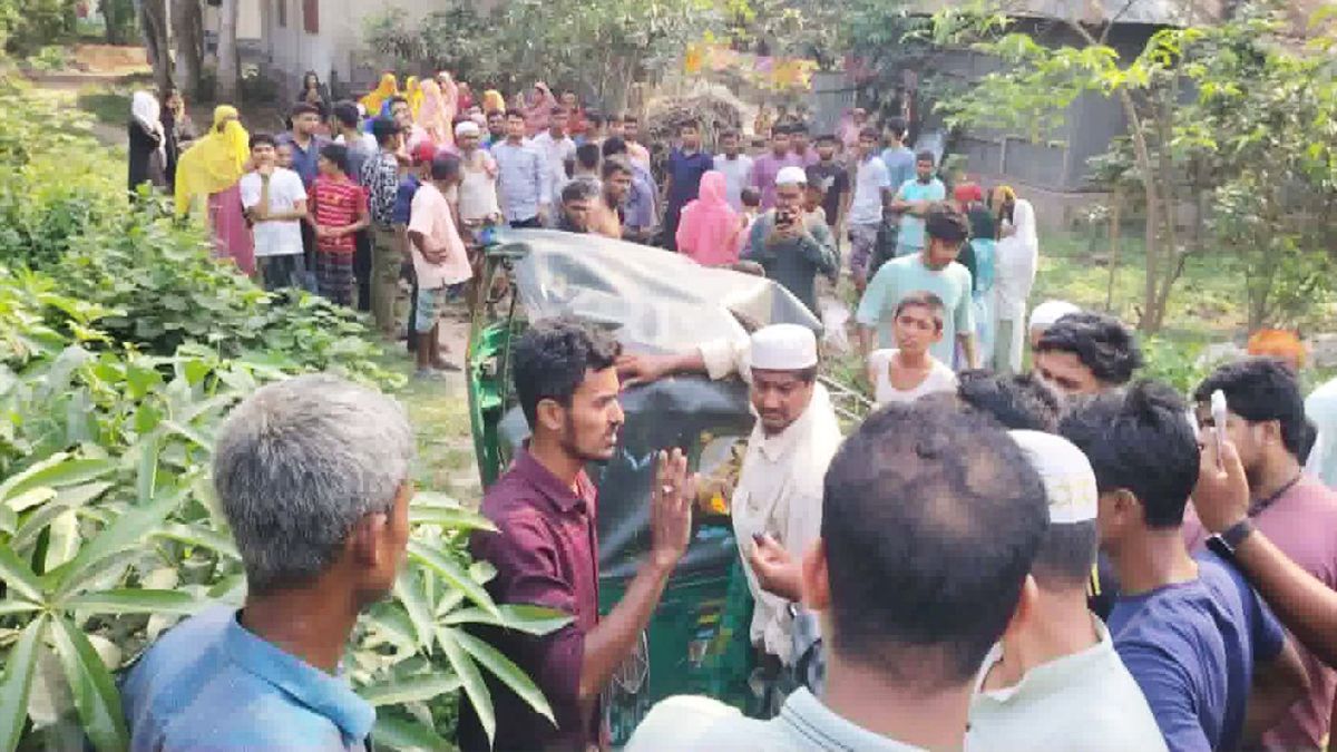 কাভার্ড ভ্যান-অটোরিকশা সংঘর্ষে মা-ছেলে নিহত, আহত ৩
