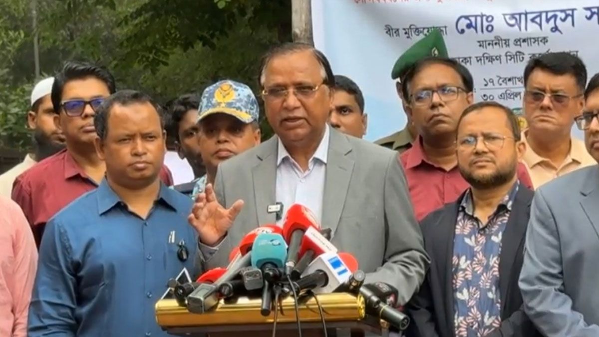 নিজ আঙিনার মতো সাজাতে চাই ঢাকা: ডিএসসিসি প্রশাসক
