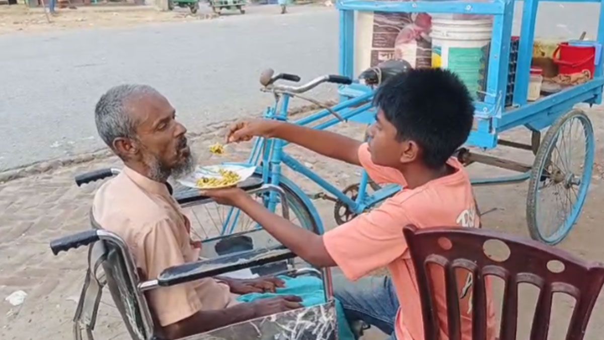 বাবার দুর্ঘটনায় থেমে গেছে শাওনের পড়াশোনা