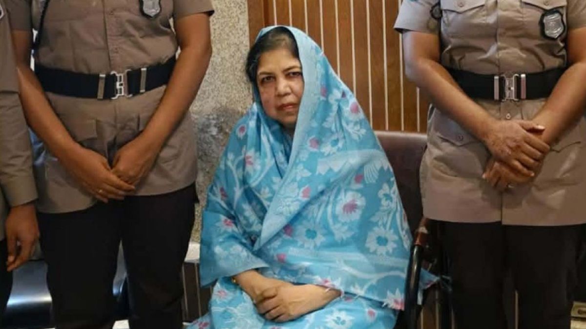 ডিবি হেফাজতে সাবেক স্পিকার শিরীন শারমিন