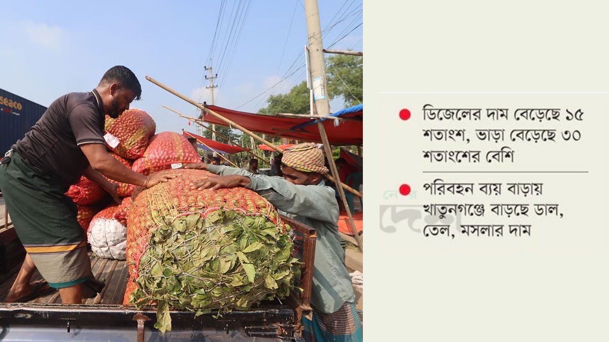 পরিবহন ব্যয় বাড়ার প্রভাব পণ্যবাজারে 