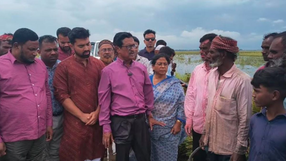 পানির সঙ্গে মানুষের কপালও ডুবে গেছে: ফজলুর রহমান এমপি