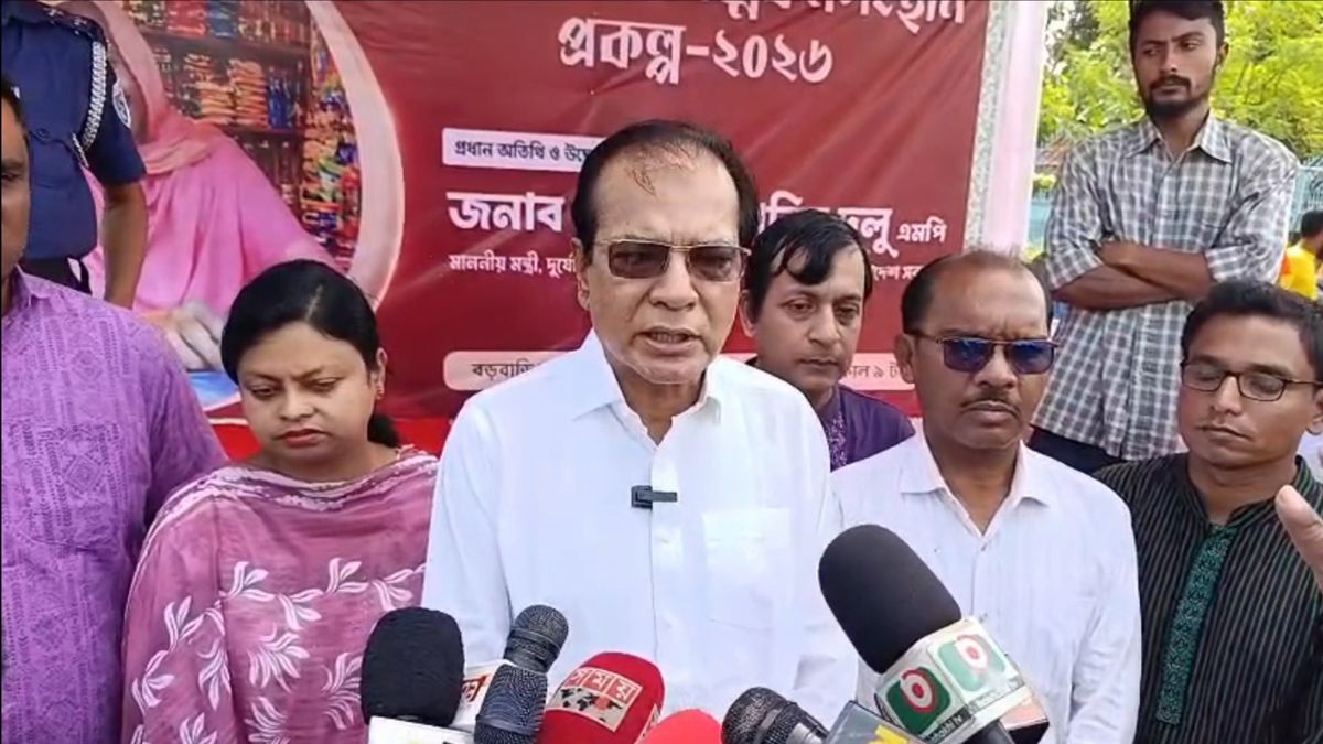হাওরের ক্ষতিগ্রস্ত কৃষকদের ৩ মাস খাদ্য সহায়তা দেওয়া হবে: ত্রাণমন্ত্রী