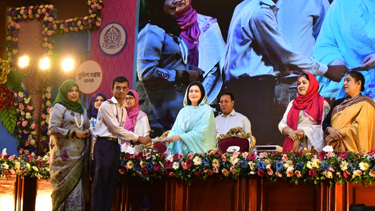 প্রতিটি মেয়ের ভবিষ্যৎ গড়ার পথ এগিয়ে নেবে রাষ্ট্র: জুবাইদা রহমান