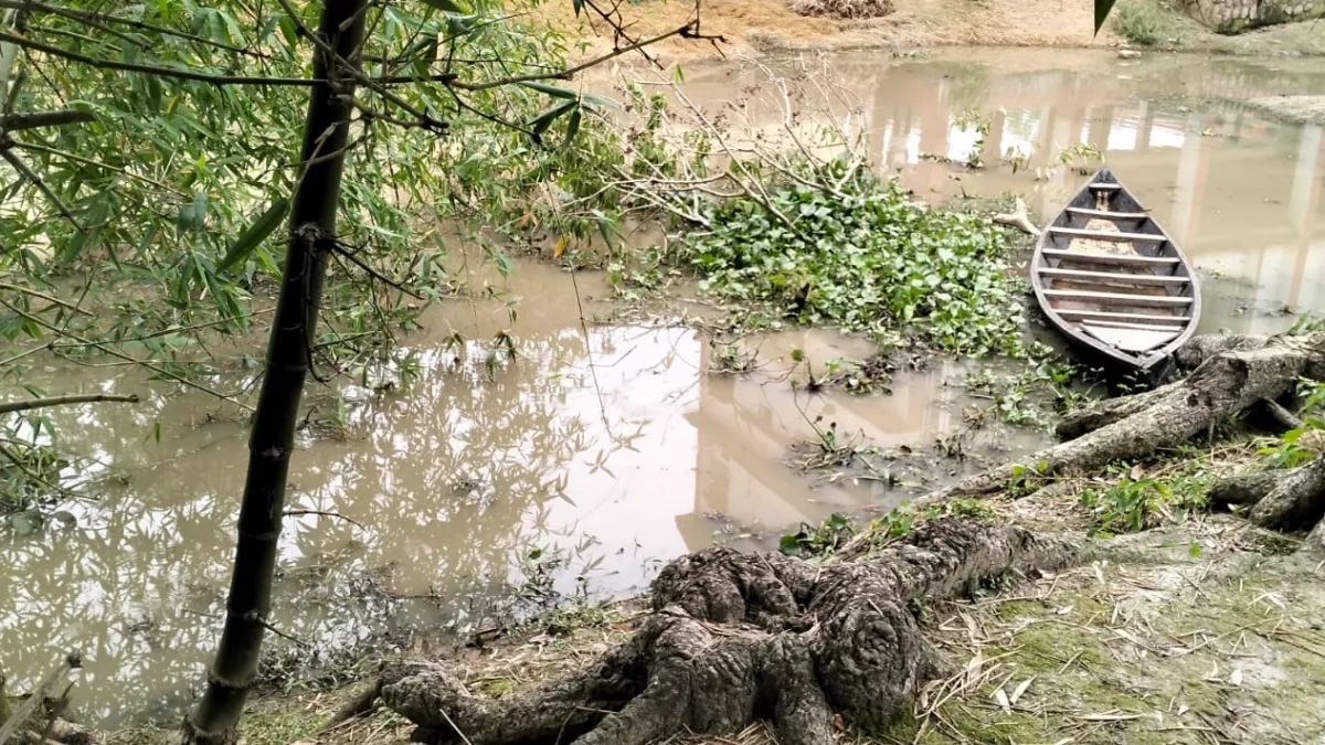 নেত্রকোনায় খালে ডুবে প্রাণ গেল এক শিশুর
