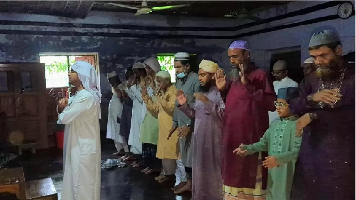 বগুড়ার ৩ উপজেলায় ঈদের জামাত অনুষ্ঠিত