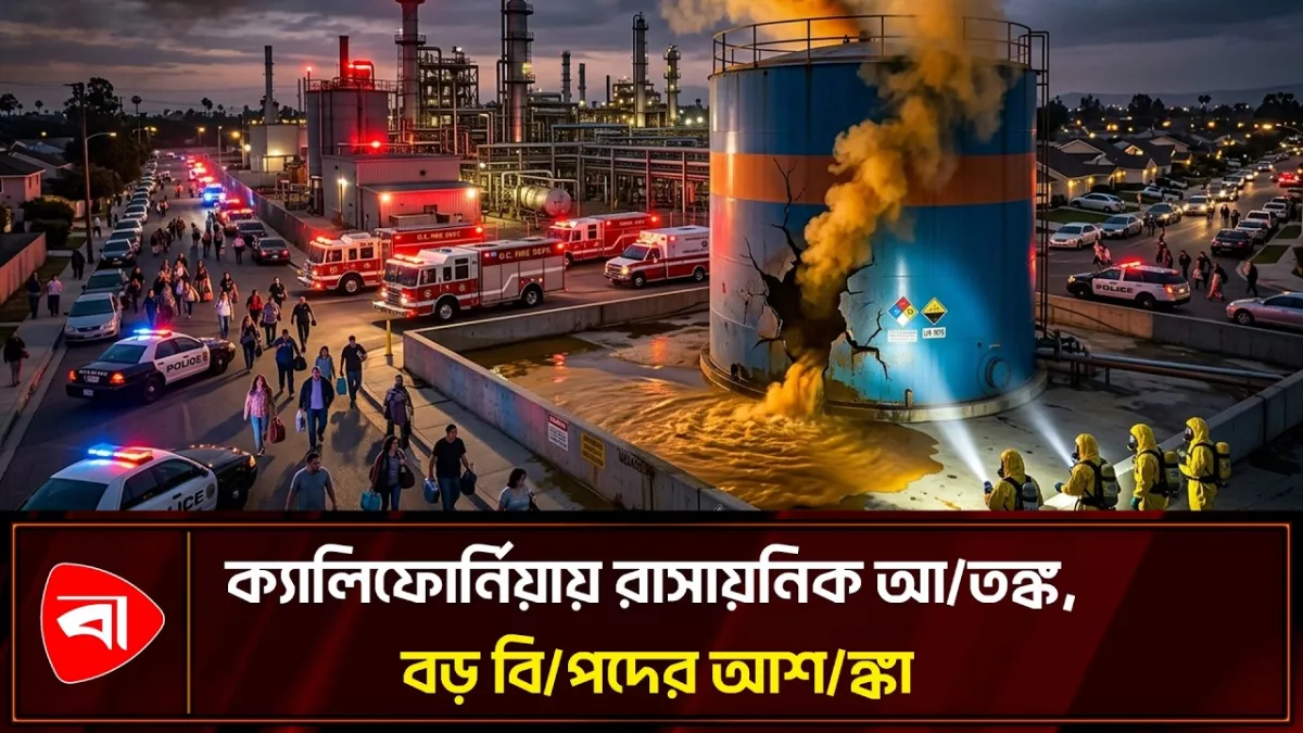 যুক্তরাষ্ট্রে রাসায়নিক ট্যাংকে ফাটল, হাজারো বাসিন্দাকে সরে যাওয়ার নির্দেশ