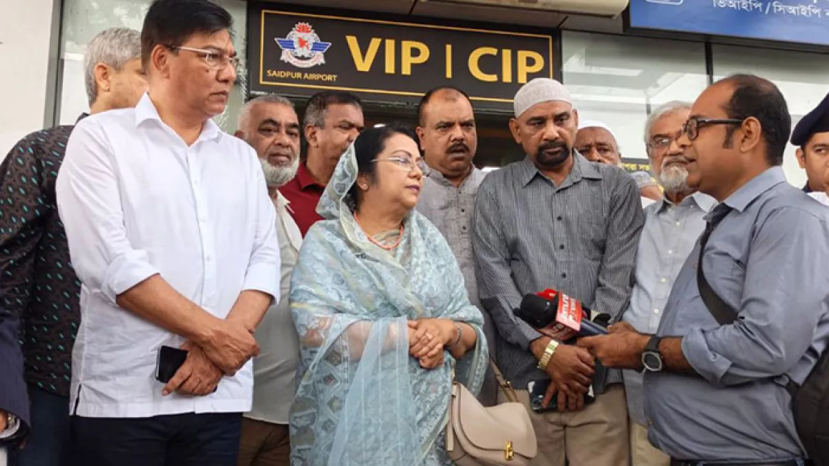 সৈয়দপুর বিমানবন্দরকে আন্তর্জাতিক করার সিদ্ধান্ত বিবেচনায় : পর্যটনমন্ত্রী