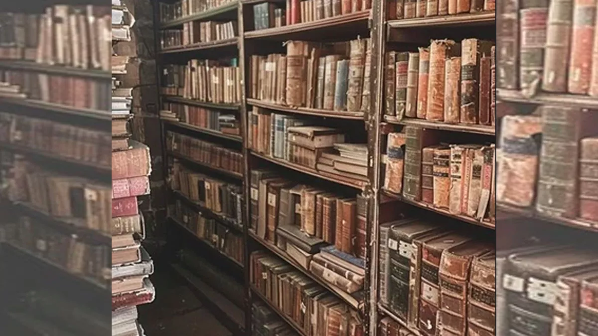 দ্যুতি নেই, নিষ্প্র্রভ হাইস্কুল গ্রন্থাগার 