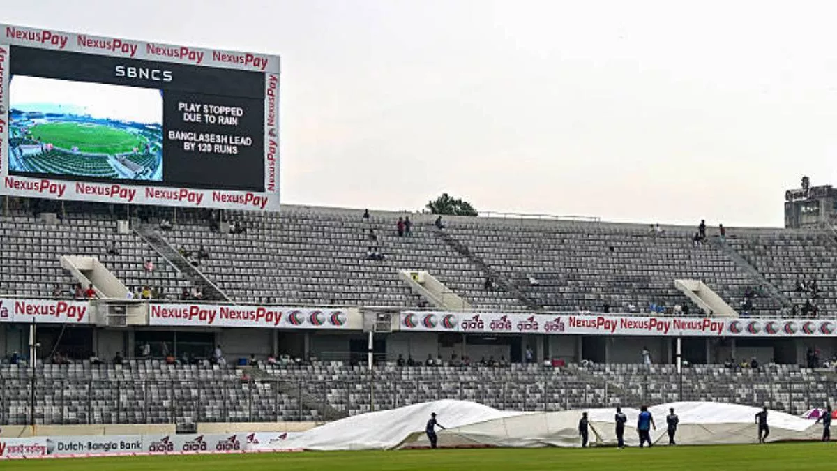 বৃষ্টি কাটিয়ে মাঠে বাংলাদেশ-পাকিস্তান, ম্যাচ চলবে সোয়া ৬টা পর্যন্ত