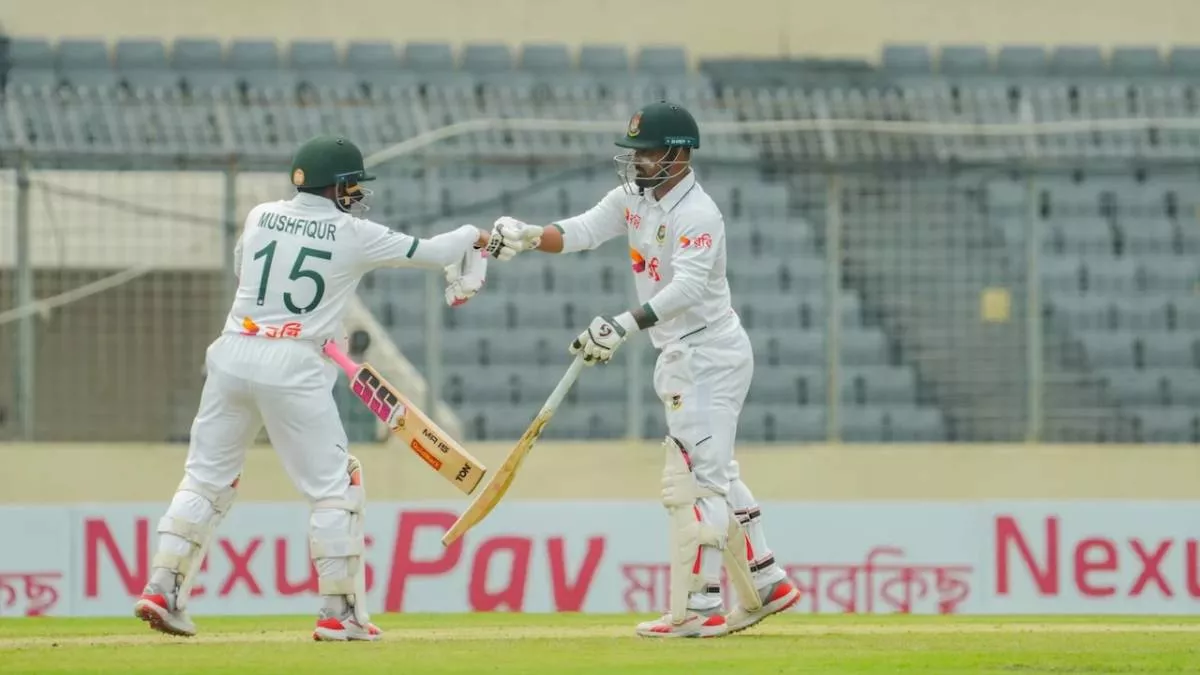 প্রথম ইনিংসে বাংলাদেশের সংগ্রহ ৪১৩ রান
