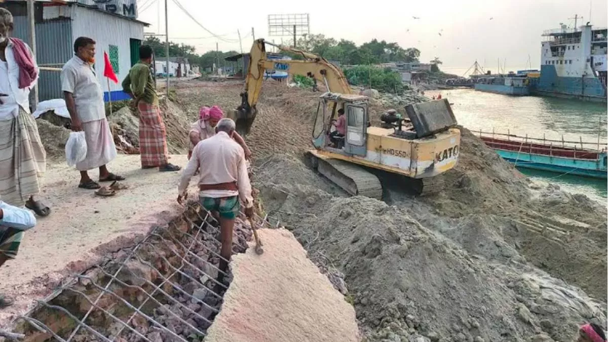 ৪ বছর পর চালু হচ্ছে দৌলতদিয়ার ৫ নং ফেরিঘাট