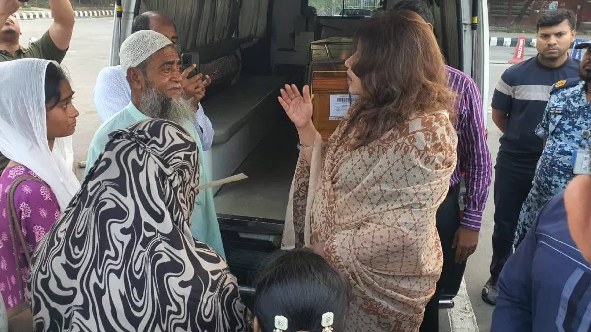ইরাকে ক্ষেপণাস্ত্র হামলায় নিহত শ্রাবনের মরদেহ দেশে