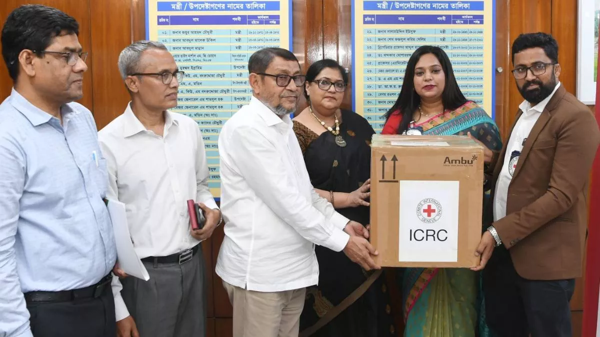 হাম মোকাবিলায় আইসিআরসির অনুদান