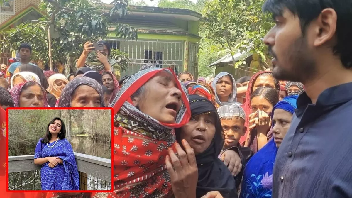 গ্রামের বাড়িতে পৌঁছেছে বৃষ্টির মরদেহ
