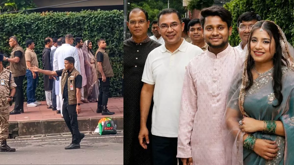 রাস্তায় নবদম্পতির সঙ্গে ছবি তুলে প্রশংসায় ভাসছেন প্রধানমন্ত্রী