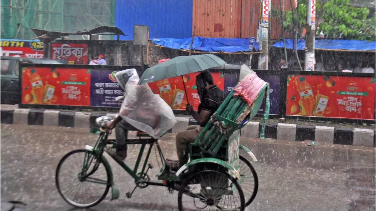 দেশের বিভিন্ন অঞ্চলে বৃষ্টি ও বজ্রসহ ঝড়ের পূর্বাভাস