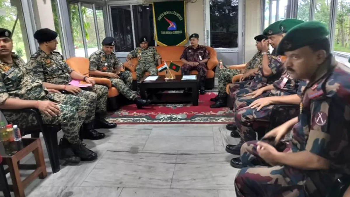 সীমান্তে উত্তেজনার পর বিজিবি-বিএসএফের পতাকা বৈঠক