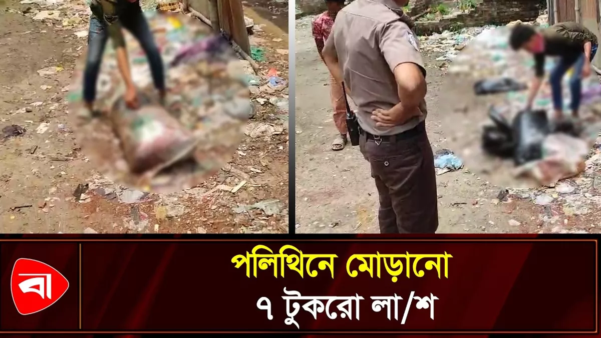 মুগদায় পলিথিনে মোড়ানো খণ্ডিত লাশ, মস্তক খুঁজছে পুলিশ
