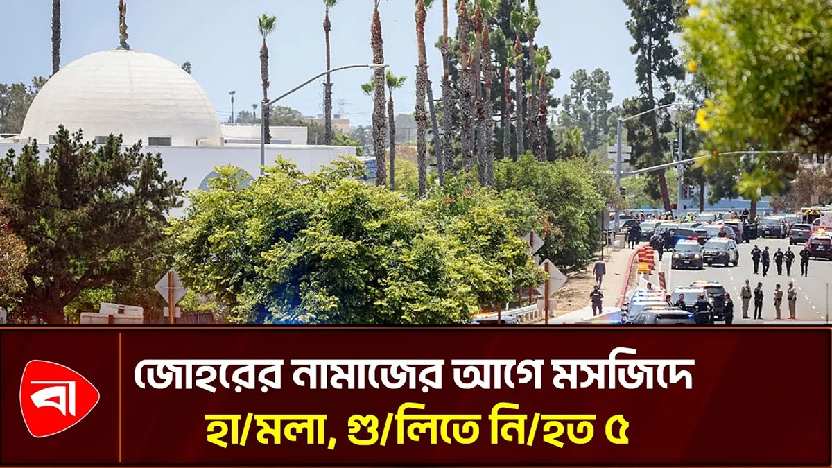  মসজিদে তাণ্ডবের পর গুলিতে নিজেদের শেষ করলেন ২ হামলাকারী