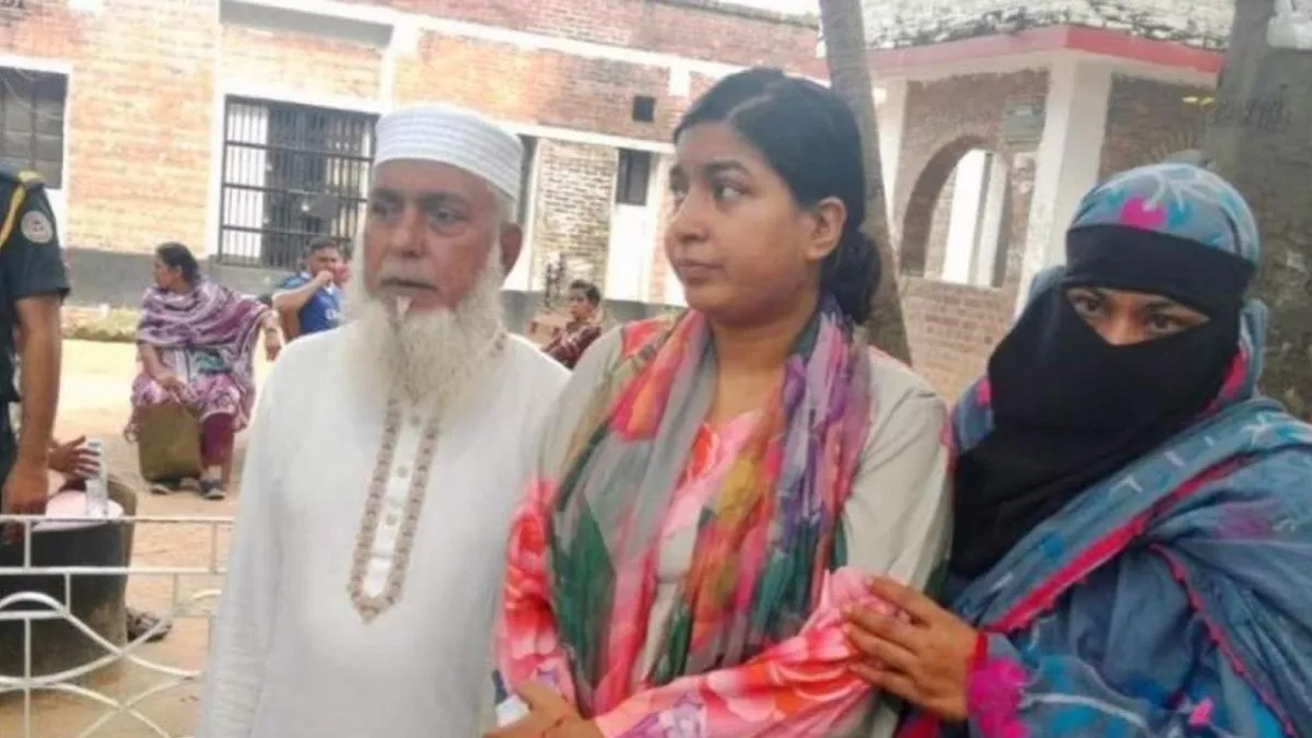 কাশিমপুর কারগার থেকে জামিন মুক্তি ৭ মার্চের ভাষণ বাজানো ইমি