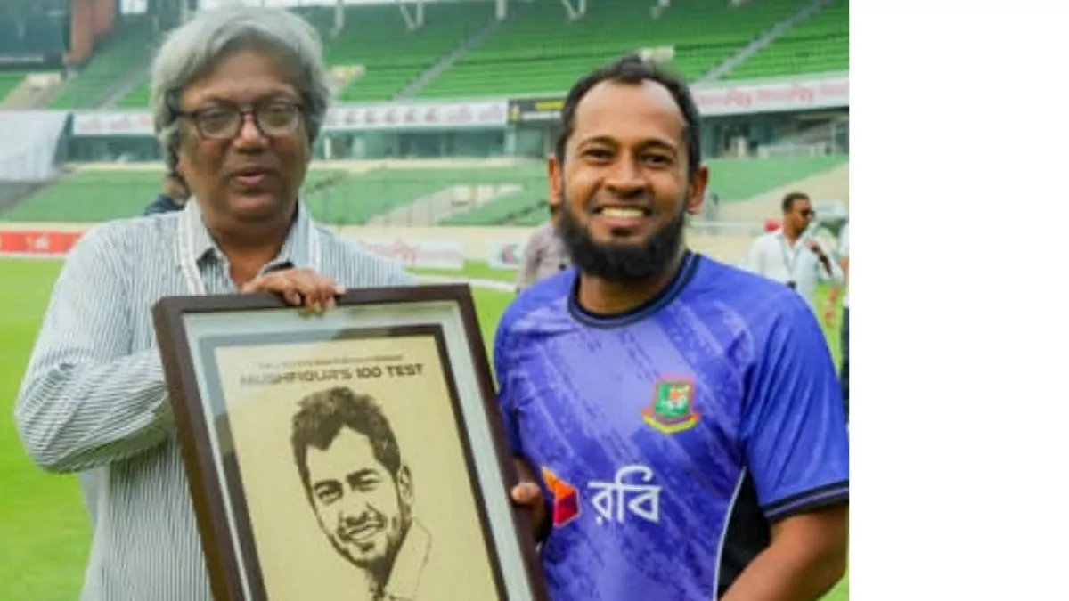 মুশফিকুর রহিমের হাতে টি-স্পোর্টসের স্মারক