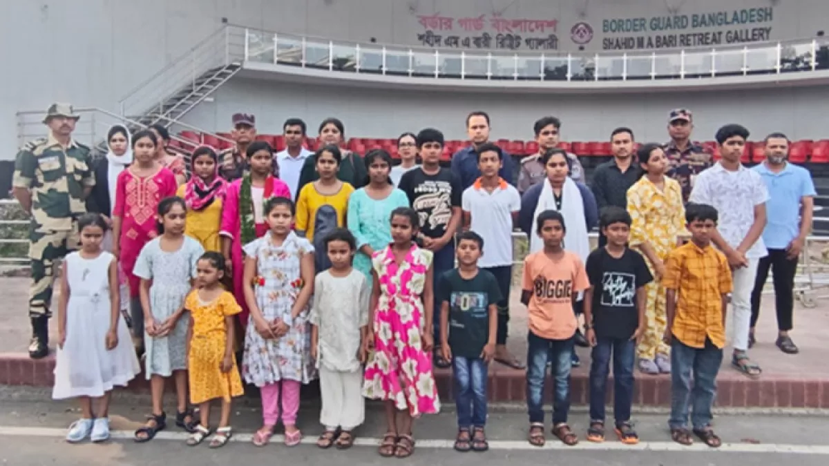 ভারতে কারাভোগ শেষে দেশে ফিরল ২০ শিশু